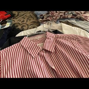 Lot of women’s clothing.  Brand new and slightly used.  Mostly small and medium.